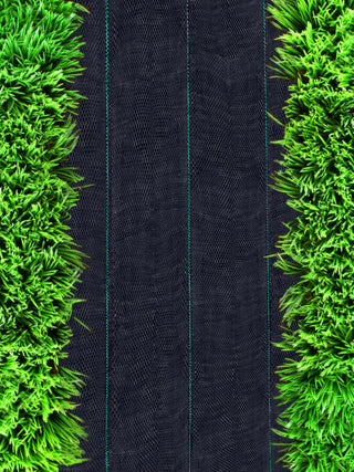 Large Weed Barrier Landscape Fabric Garden Woven Ground Cover Mat Weed Control Fabric Membrane Garden Ground Cover Black